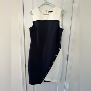 Tommy Hilfiger Dress - Blue and White - Size 12